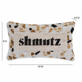 Shmutz Jacquard Cotton Pillow Model: TOV-C18776